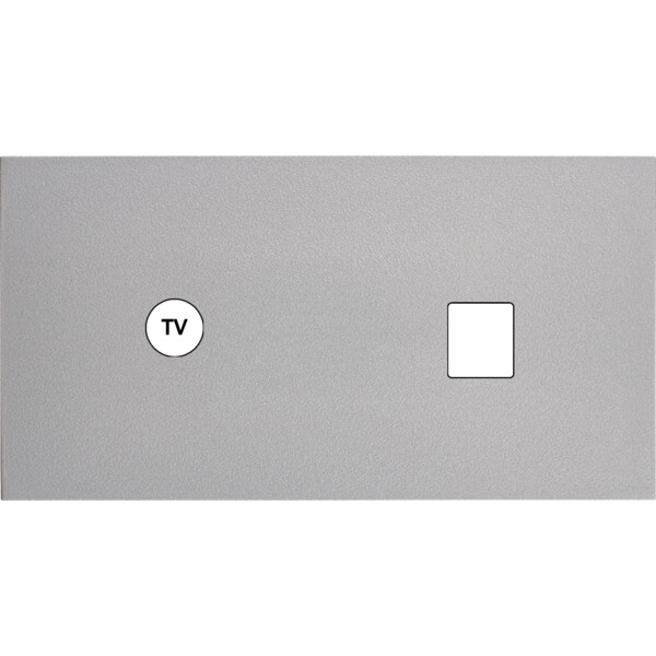 Façade désir alu mat double horizontale c1 m1 - Modelec - 273822