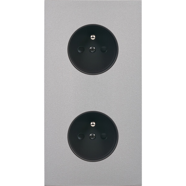 Façade désir alu mat double verticale pc pc - Modelec - 280822