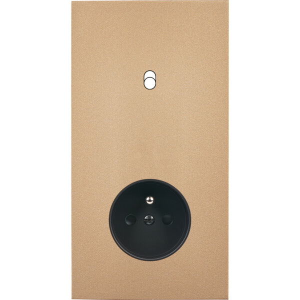 Façade désir doré mat double verticale b1 pc - Modelec - 281824