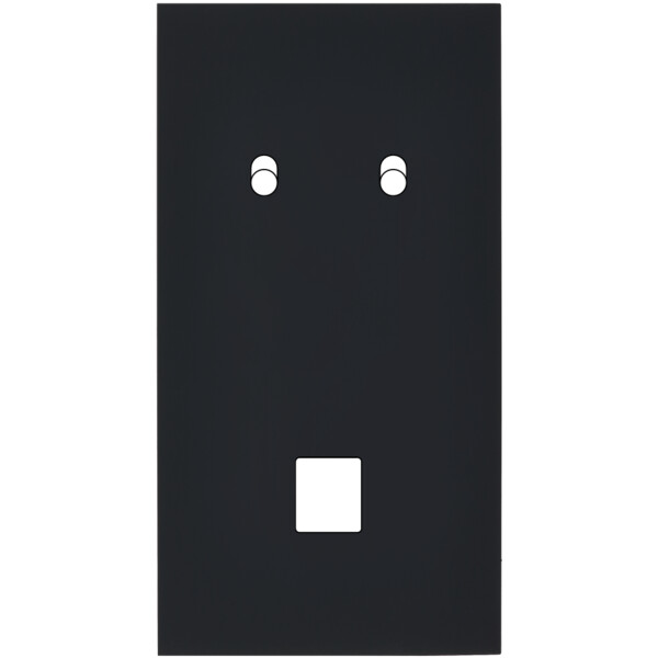 Façade désir noir mat double verticale b2 m1 - Modelec - 292818