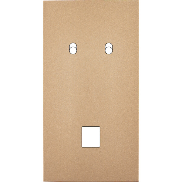Façade désir doré mat double verticale b2 m1 - Modelec - 292824