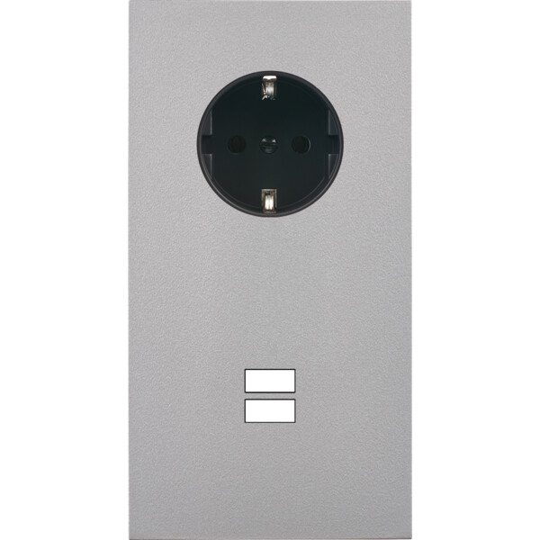 Façade désir alu mat double verticale pck u1  - Modelec - 299822-K