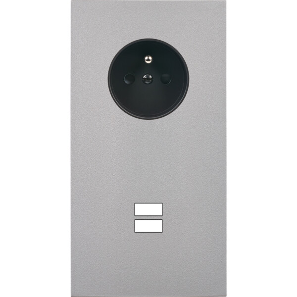 Façade désir alu mat double verticale pc u1  - Modelec - 299822