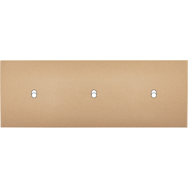 Façade désir doré mat triple horizontale b1 b1 b1 - Modelec - 303824