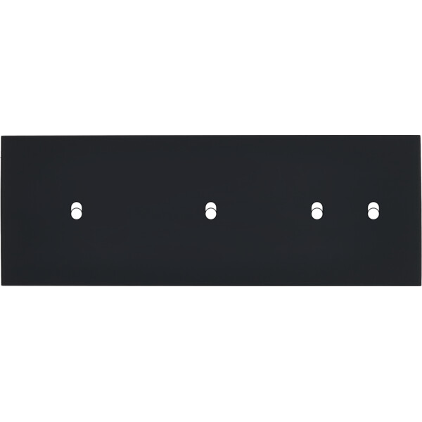 Façade désir noir mat triple horizontale b1 b1 b2 - Modelec - 304818