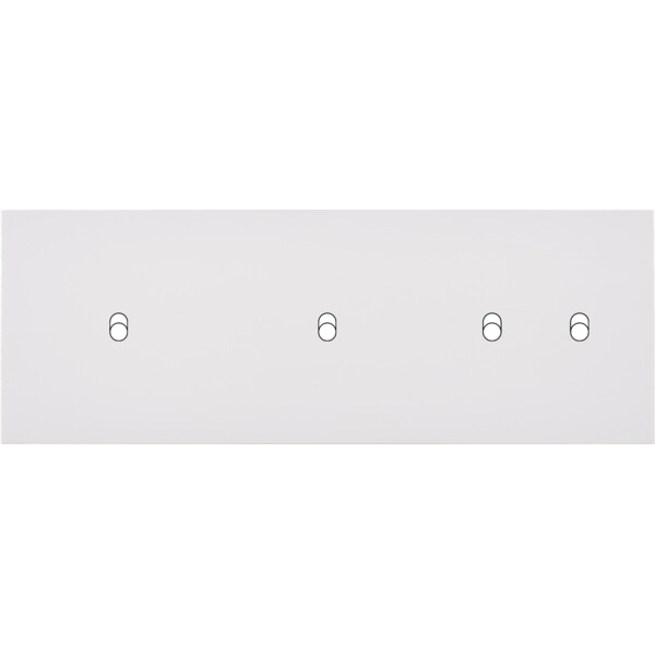 Façade désir blanc mat triple horizontale b1 b1 b2 - Modelec - 304820
