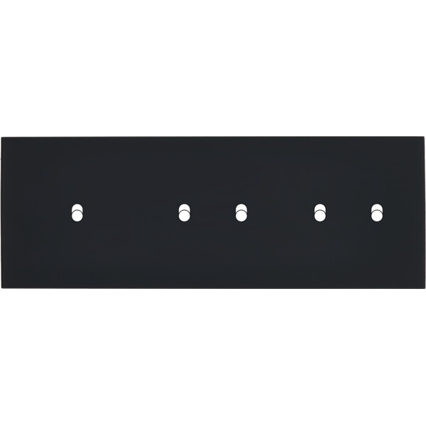 Façade désir noir mat triple horizontale b1 b2 b2 - Modelec - 305818