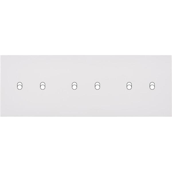 Façade désir blanc mat triple horizontale b2 b2 b2 - Modelec - 306820