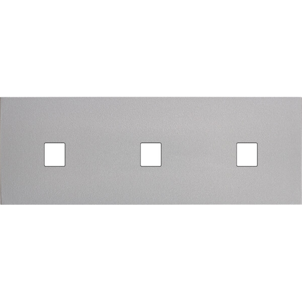Façade désir alu mat triple horizontale 1 media 1 media 1 media - Modelec - 320822