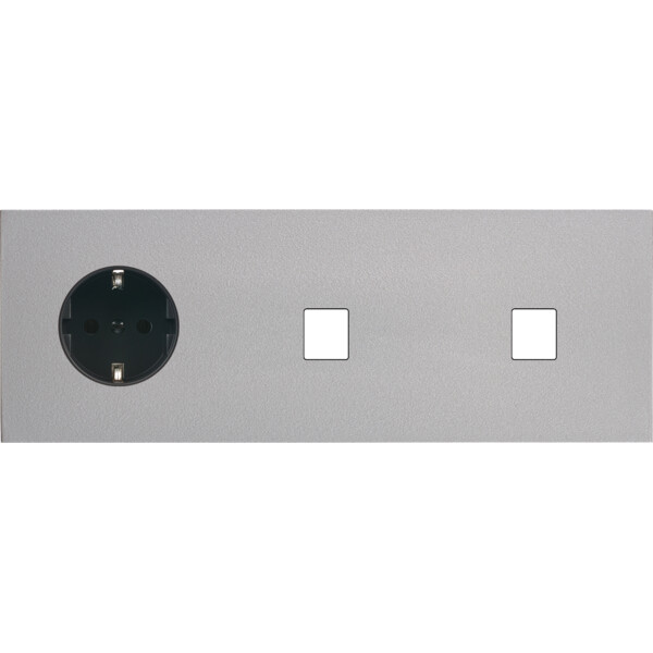 Façade désir alu mat triple horizontale pck m1 m1 v - Modelec - 326822-K