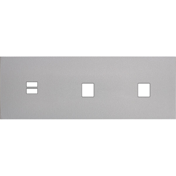 Façade désir alu mat triple horizontale u1 m1 m1 - Modelec - 331822