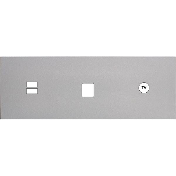 Façade désir alu mat triple horizontale u1 m1 c1 - Modelec - 339822