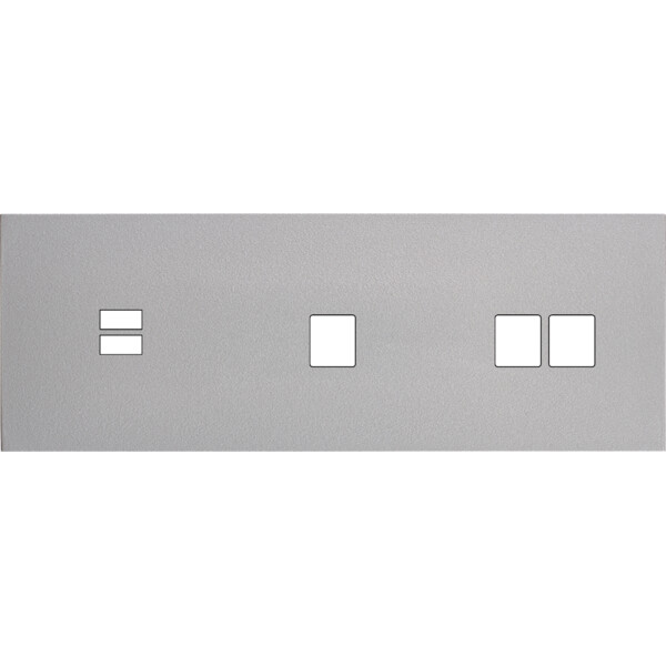 Façade désir alu mat triple horizontale u1 m1 m2 - Modelec - 340822