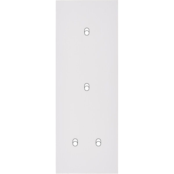 Façade désir blanc mat triple verticale b1 b1 b2 - Modelec - 354820