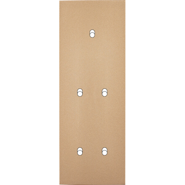 Façade désir doré mat triple verticale b1 b2 b2 - Modelec - 355824