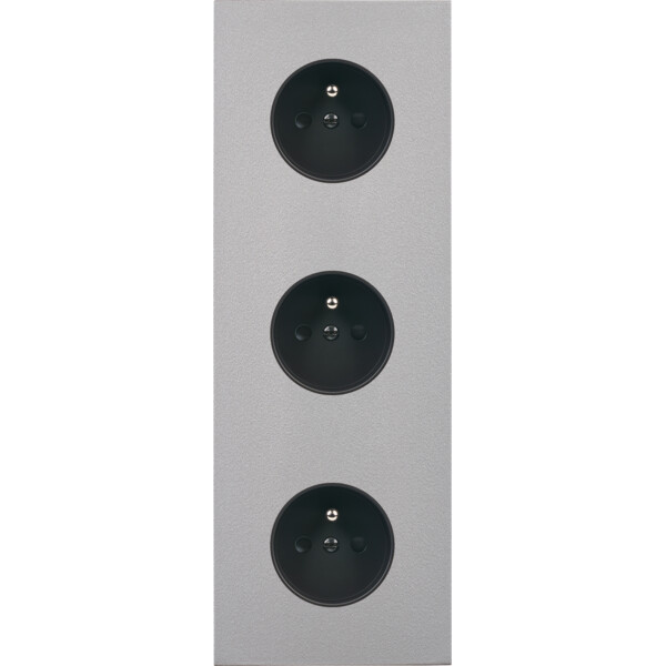 Façade désir alu mat triple verticale pc pc pc - Modelec - 360822