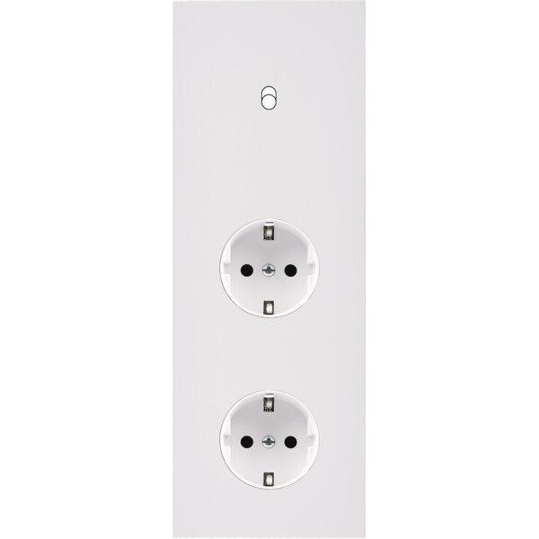 Façade désir blanc mat triple verticale b1 pck pck - Modelec - 361820-K