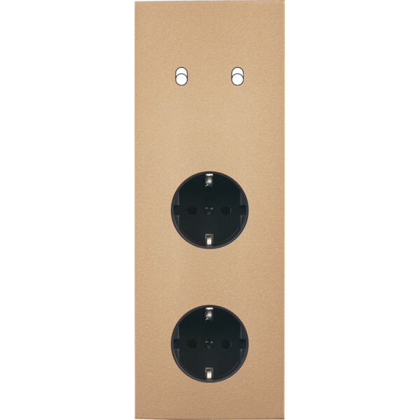 Façade désir doré mat triple verticale b2 pck pck - Modelec - 362824-K