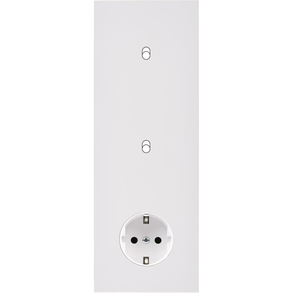 Façade désir blanc mat triple verticale 1 basculeur 1 basculeur pck - Modelec - 366820-K