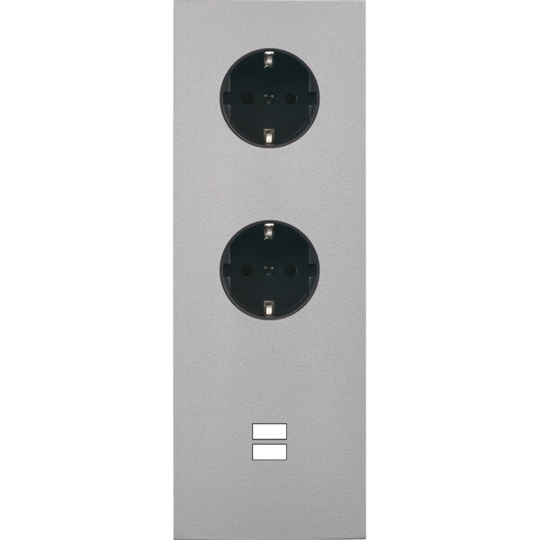 Façade désir alu triple verticale pck pck u1 - Modelec - 387822-K