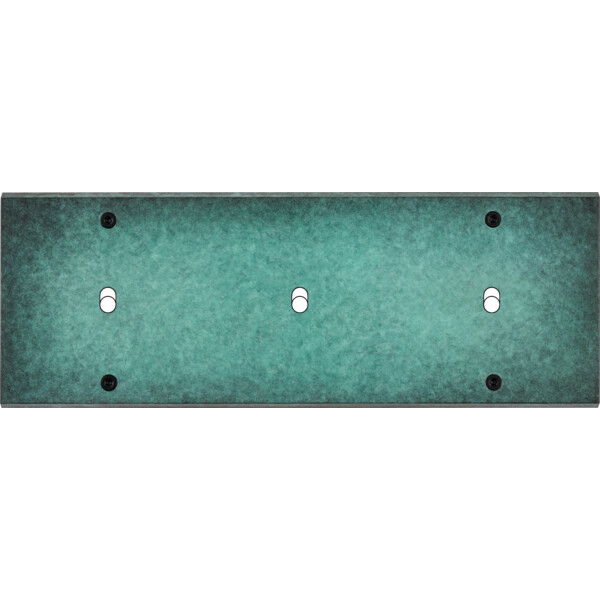Façade fascination laiton jade triple horizontale 1 basculeur 1 basculeur 1 basculeur à vis - Modelec - 303434