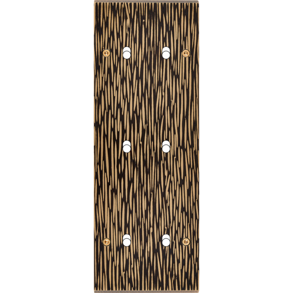 Façade fascination laiton fauve triple verticale 2 basculeurs 2 basculeurs 2 basculeurs à vis - Modelec - 356435