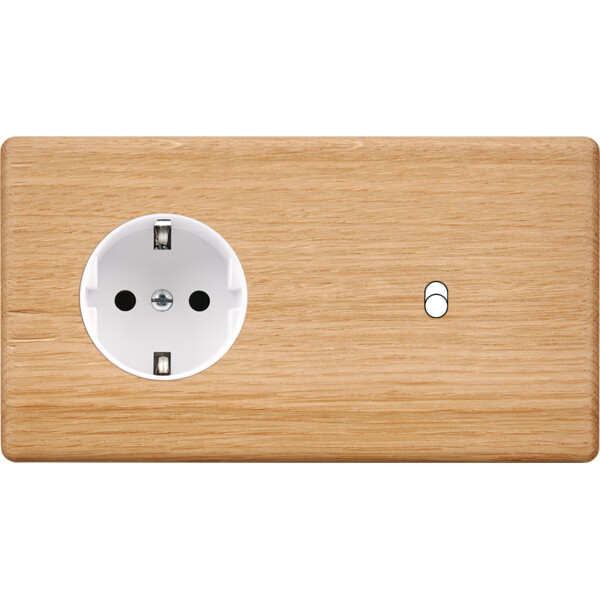 Façade hitera chene clair double horizontale pck b1 - Modelec - 277491-K