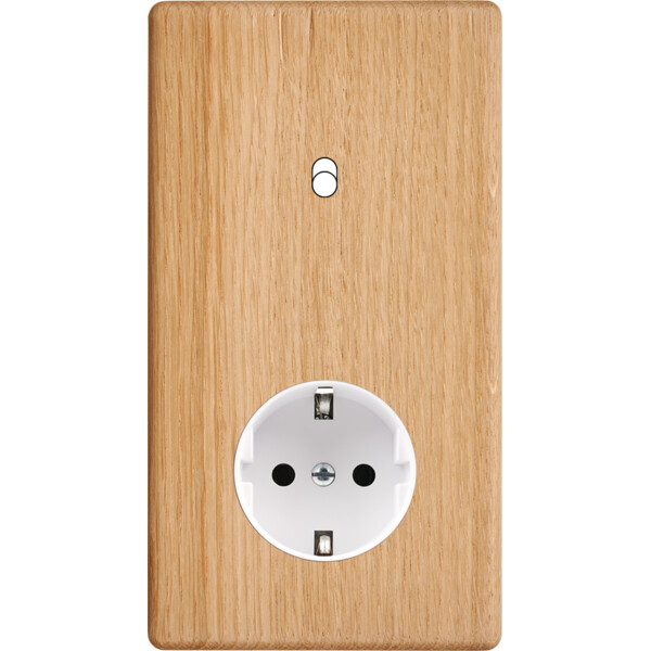 Façade hitera chene clair double verticale b1 pck - Modelec - 281491-K