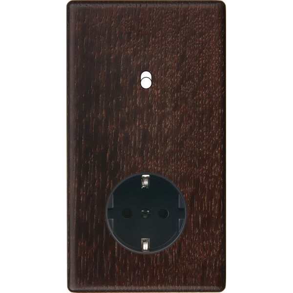 Façade hitera chene fonce double verticale b1 pck - Modelec - 281492-K