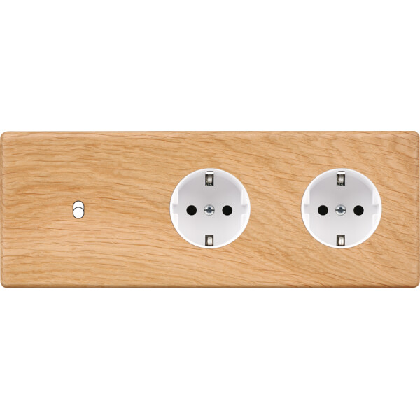 Façade hitera chene clair triple horizontale b1 pck pck - Modelec - 311491-K