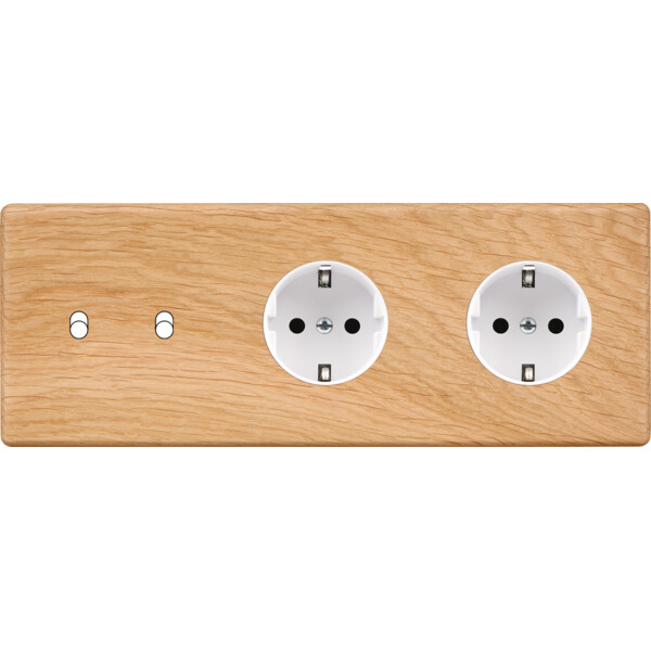 Façade hitera chene clair triple horizontale b2 pck pck - Modelec - 312491-K