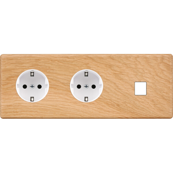 Façade hitera chene clair triple horizontale pck pck m1 - Modelec - 313491-K