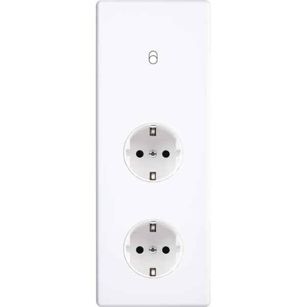 Façade hitera blanc soft touch  triple verticale b1 pck pck - Modelec - 361481-K