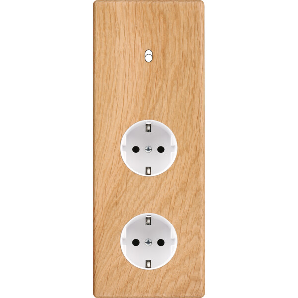 Façade hitera chene clair triple verticale b1 pck pck - Modelec - 361491-K