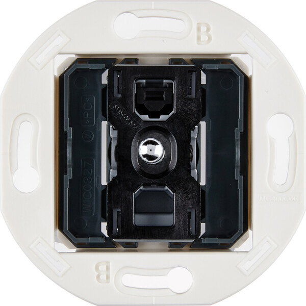 Mécanisme à connexion automatique va-et-vient ou poussoir acier pour collection iris - Modelec - 087010WAC