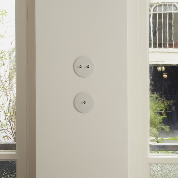 Mécanisme à connexion automatique permutateur acier pour collection iris - Modelec - 087060WAC