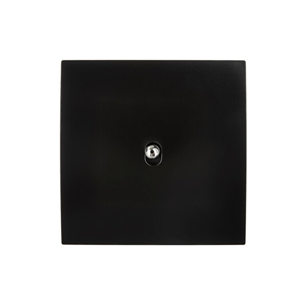 Façade Karo Satin Noir 1 basculeur (131-208) - Modelec - 131208