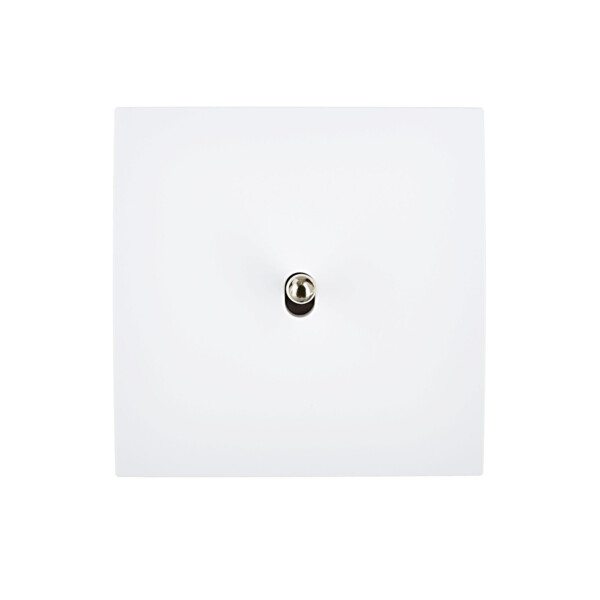 Façade Karo Satin Blanc 1 basculeur (131-210) - Modelec - 131210