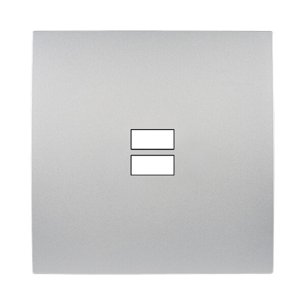 Façade karo alu ouverture pour chargeur double usb - Modelec - 189212