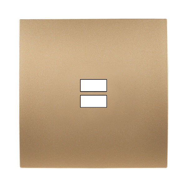 Façade karo dore ouverture pour chargeur double usb - Modelec - 189214