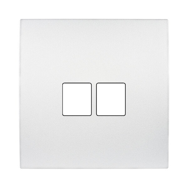 Façade Karo Satin Blanc 2 MEDIA (193-210) - Modelec - 193210