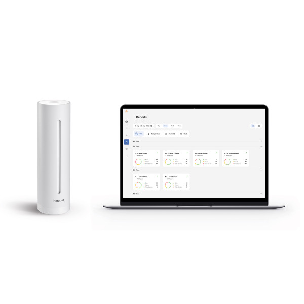 Capteur de qualité de l'air intérieur intelligent et connecté netatmo - Netatmo - NHC-PRO-EC