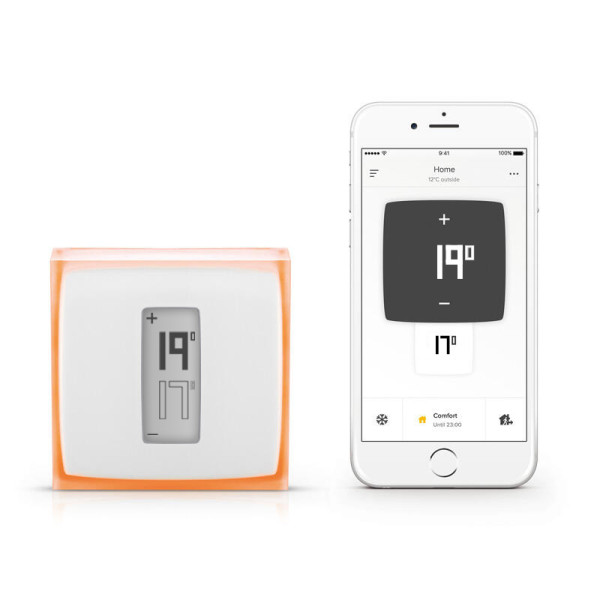 Thermostat intelligent netatmo - en saillie - Netatmo - NTH-PRO