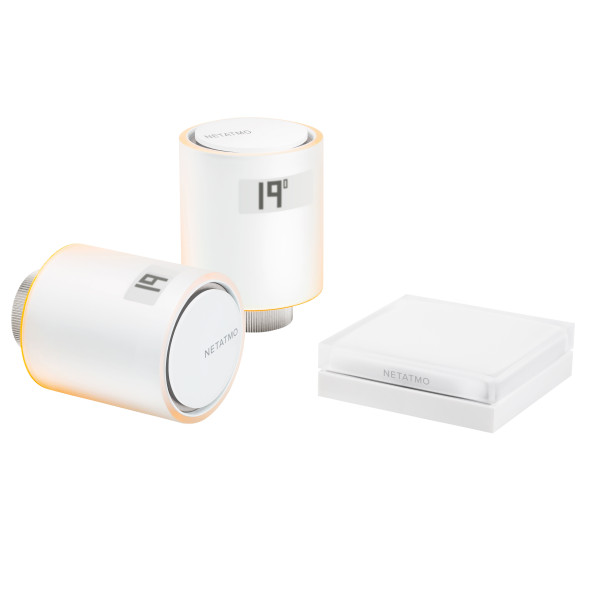 Starter pack têtes thermostatiques intelligentes netatmo connecté - Netatmo - NVP-PRO