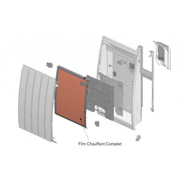 Film chauffant complet Noirot 200W 230V pour radiateur Calidou D 1000 W - Noirot - S101AWB032