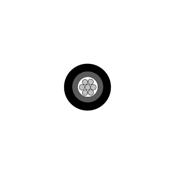 Câble photovoltaïque H1Z2Z2-K 1X6mm² noir  - NoName - 13443024