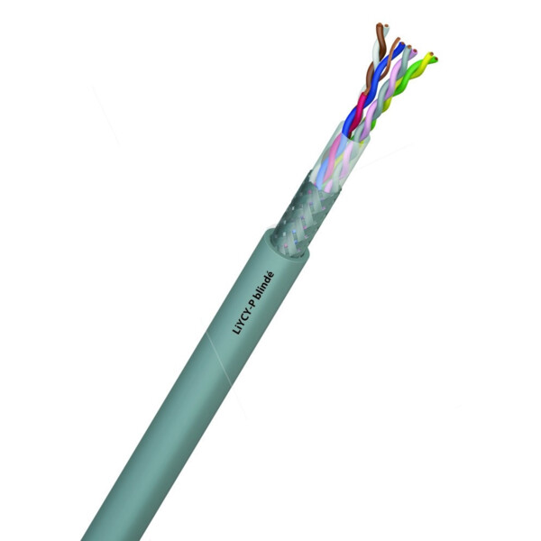 Câble électrique blindé 2X2X0,75mm² LIYCY-P - NoName - 14127274
