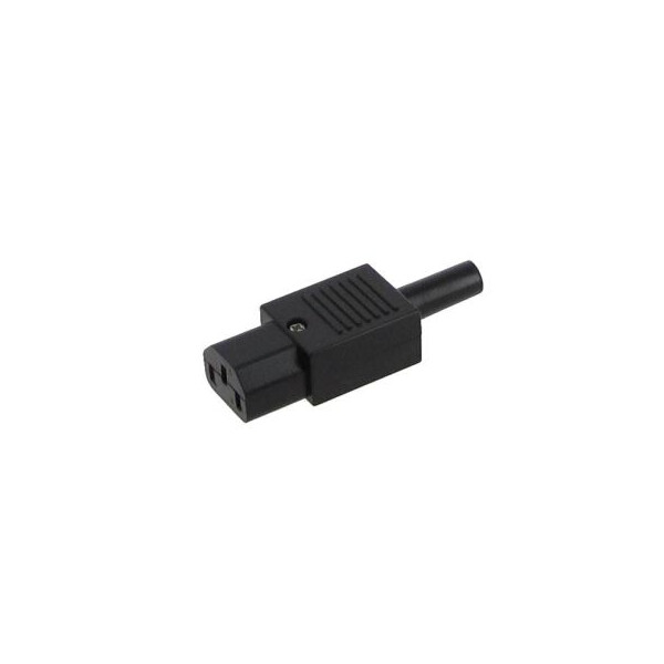 Fiche Secteur Femelle IEC 13 – CEE 22 – pour Cordon 250 V – 2P+T – à Visser - NoName - AM3040