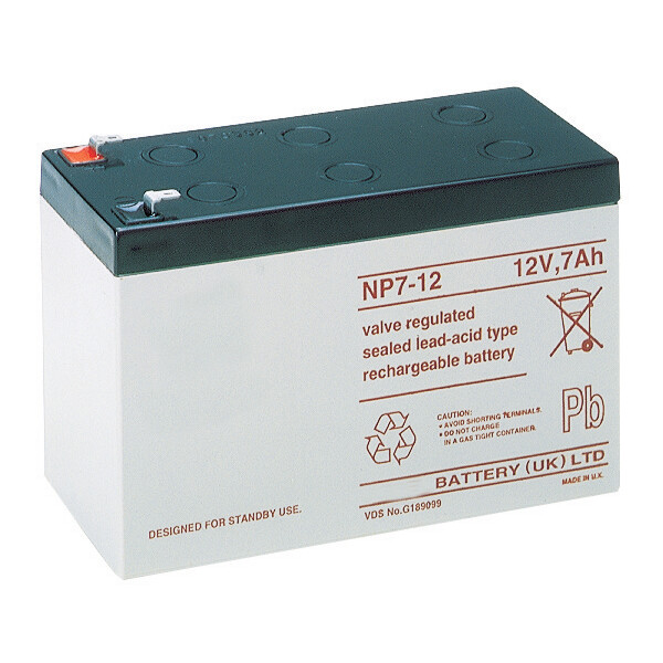 Batterie de Maintenance Pb 12 V 7 Ah Nugelec - Nugelec (Cooper) - 38444