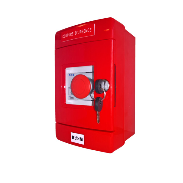 Coffret coup de poing 1/4 tour avec voyants ip55 - Nugelec (Cooper) - 37001